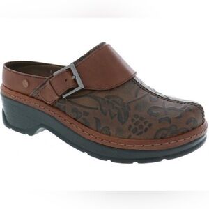Klogs Austin Brown Leather Clogs Size 9 W
